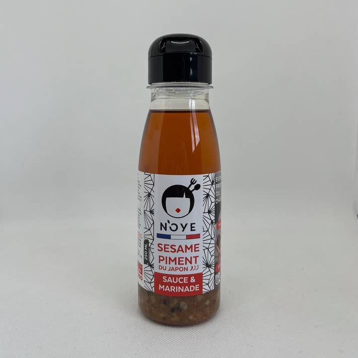 SALSA Y ADOBO DE SÉSAMO Y AJÍ JAPONÉS N'OYE 250 ml para venta al por mayor de N'OYE