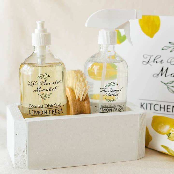 Boîte de nettoyage pour cuisine – Parfum citron frais pour une cuisine étincelante et agréablement parfumée pour la vente par The Scented Market