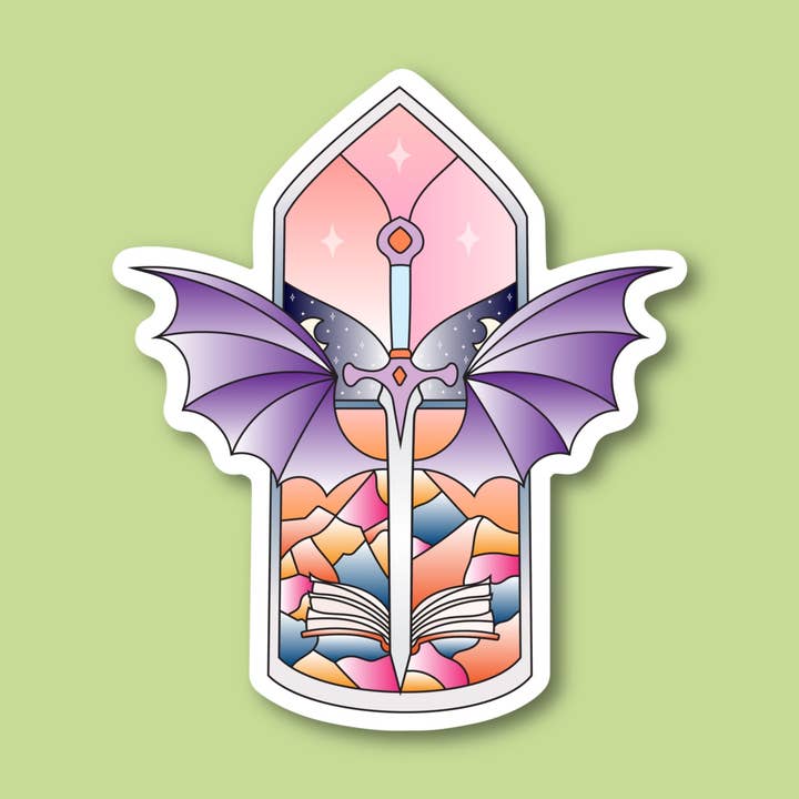 ACOTAR Inspired Bookish Sticker for wholesale by Sage and Virgo