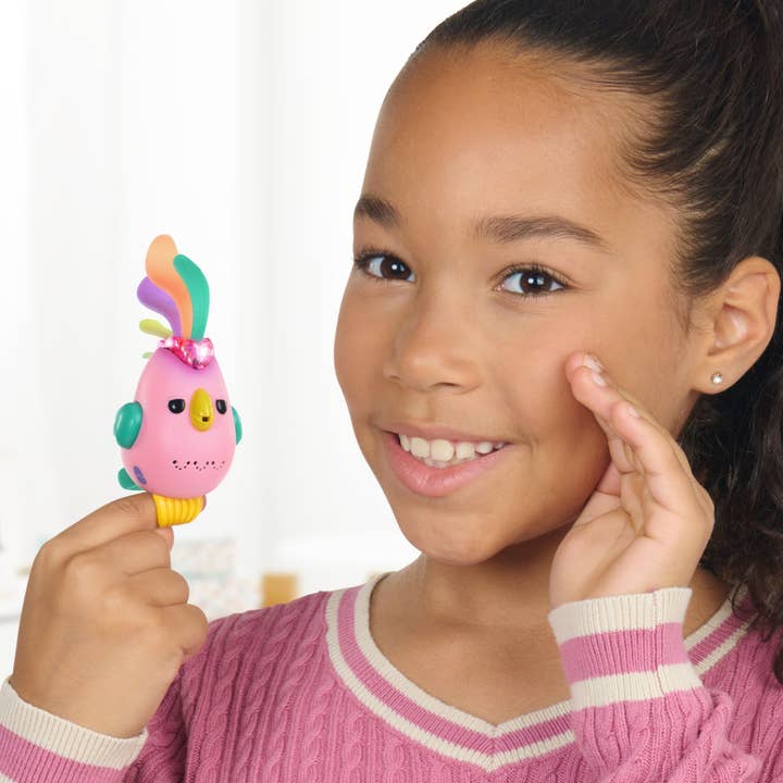 Stream Machine - Wholesale Finger Puppet - Kids & Baby - Fingerlings - Sweet Tweet Assorted Pink & Blue colors