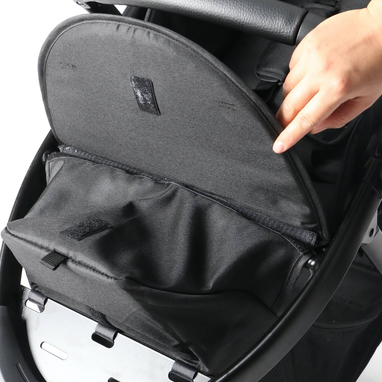 Roma - Vente Poussette – bébé - Poussette bébé Roma Atlas noire à 3 roues6