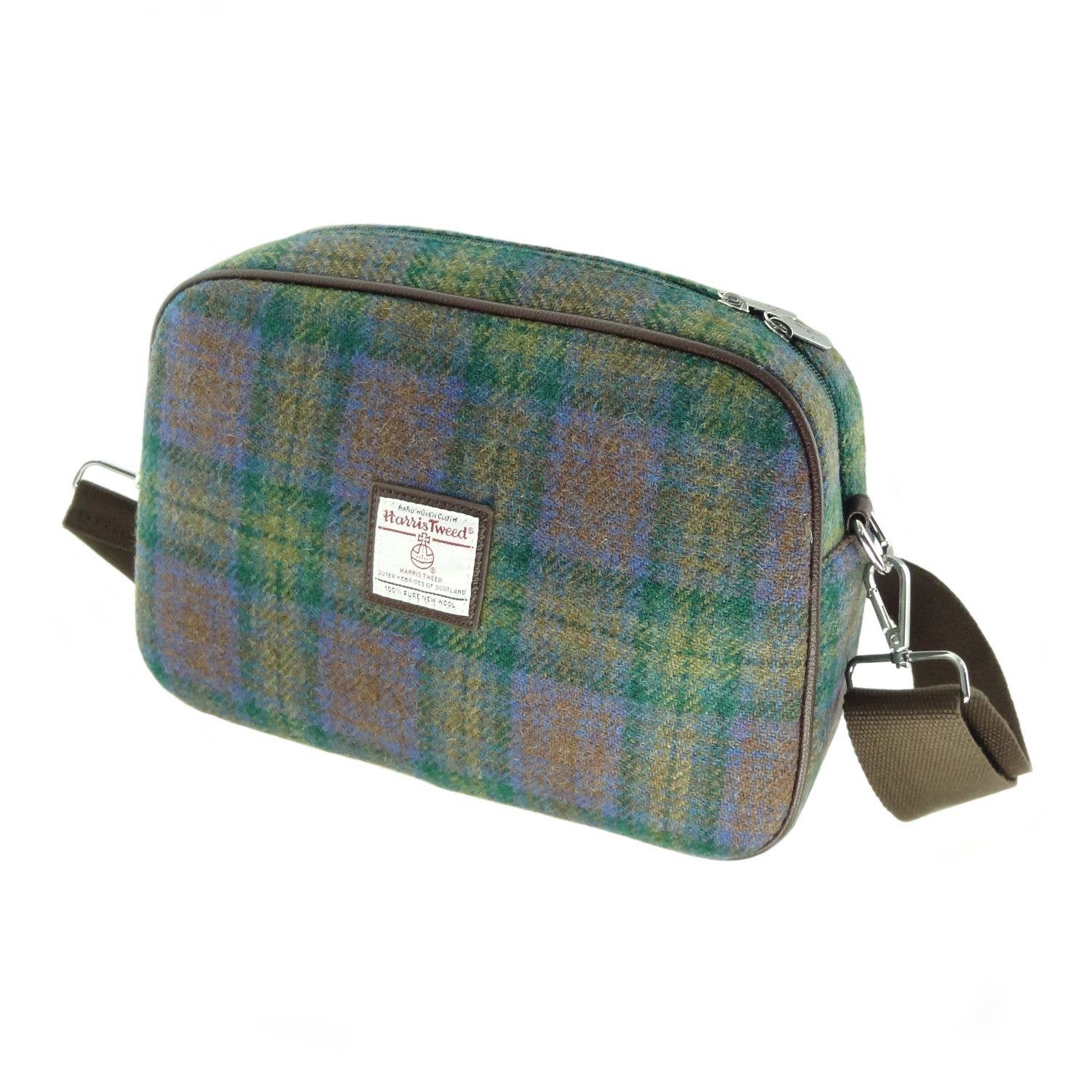 Glen Appin Of Scotland - Wholesale Shoulder Bag - Women's - LB1207 Harris Tweed 'Avon' Shoulder Bag with Canvas Strap6