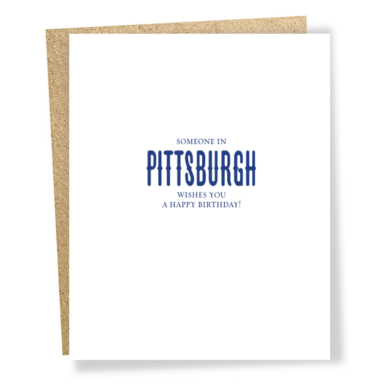 Sapling Press - Wholesale Birthday Card - #574 City Limits: Birthday Card0