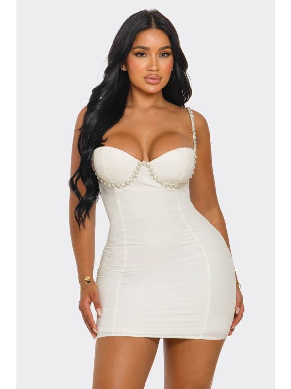 DIOSA – wholesale Klänning - Dam – PEARL EMBRACE MINIKLÄNNING2