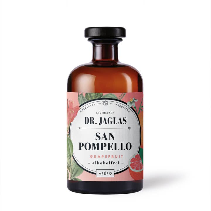 Dr. Jaglas - Wholesale Non-Alcoholic Aperitif/Mocktail - San Pompello, non-alcoholic aperitif, spirit