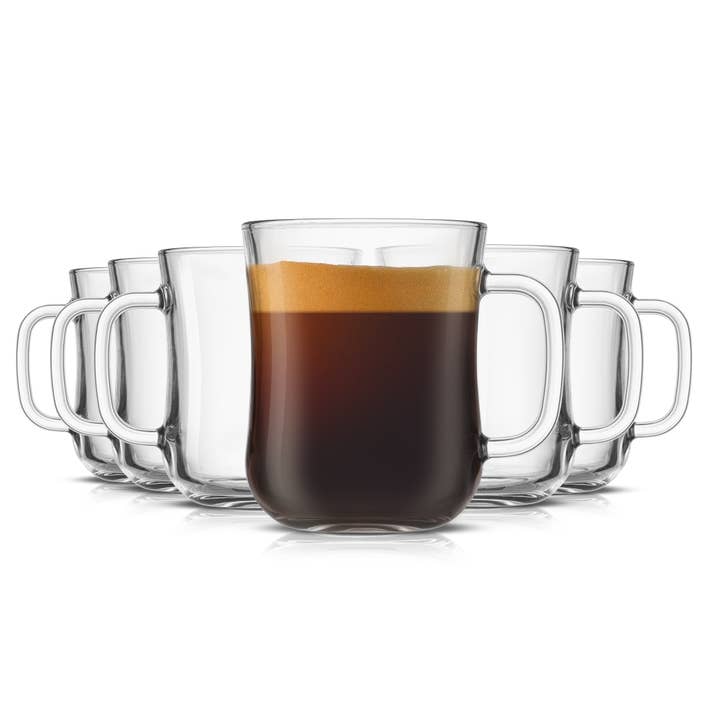JoyJolt - Wholesale Coffee Mug - Diner Single Wall Coffee 16oz - set of 6