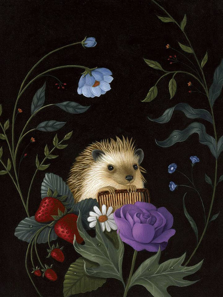 "A Dashing Fellow" - Canvas Print Wall Decor for wholesale by Image Conscious, LLC