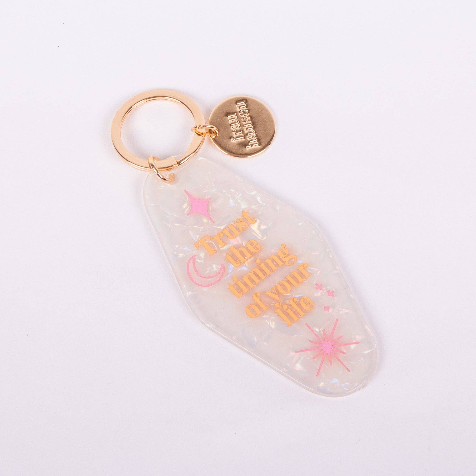 Frau Hansen - Wholesale Sleutelhanger - Dames - Sleutelhanger Trust The Timing (VE 6 stuks)1