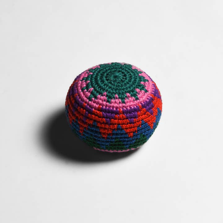 Lumily - Wholesale Stress Relief Ball/Dough - Crochet Multicolor Hacky Sack Stress Ball | Bocce Ball - Gua
