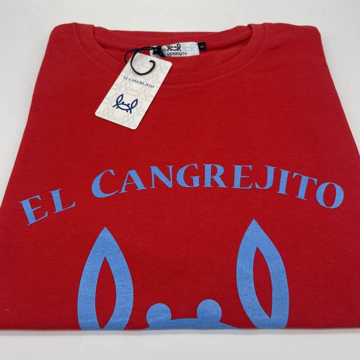 Röd krabbtröja ljusblå för wholesale av Custi Mikelo: Men's Clothing & Christmas Gifts