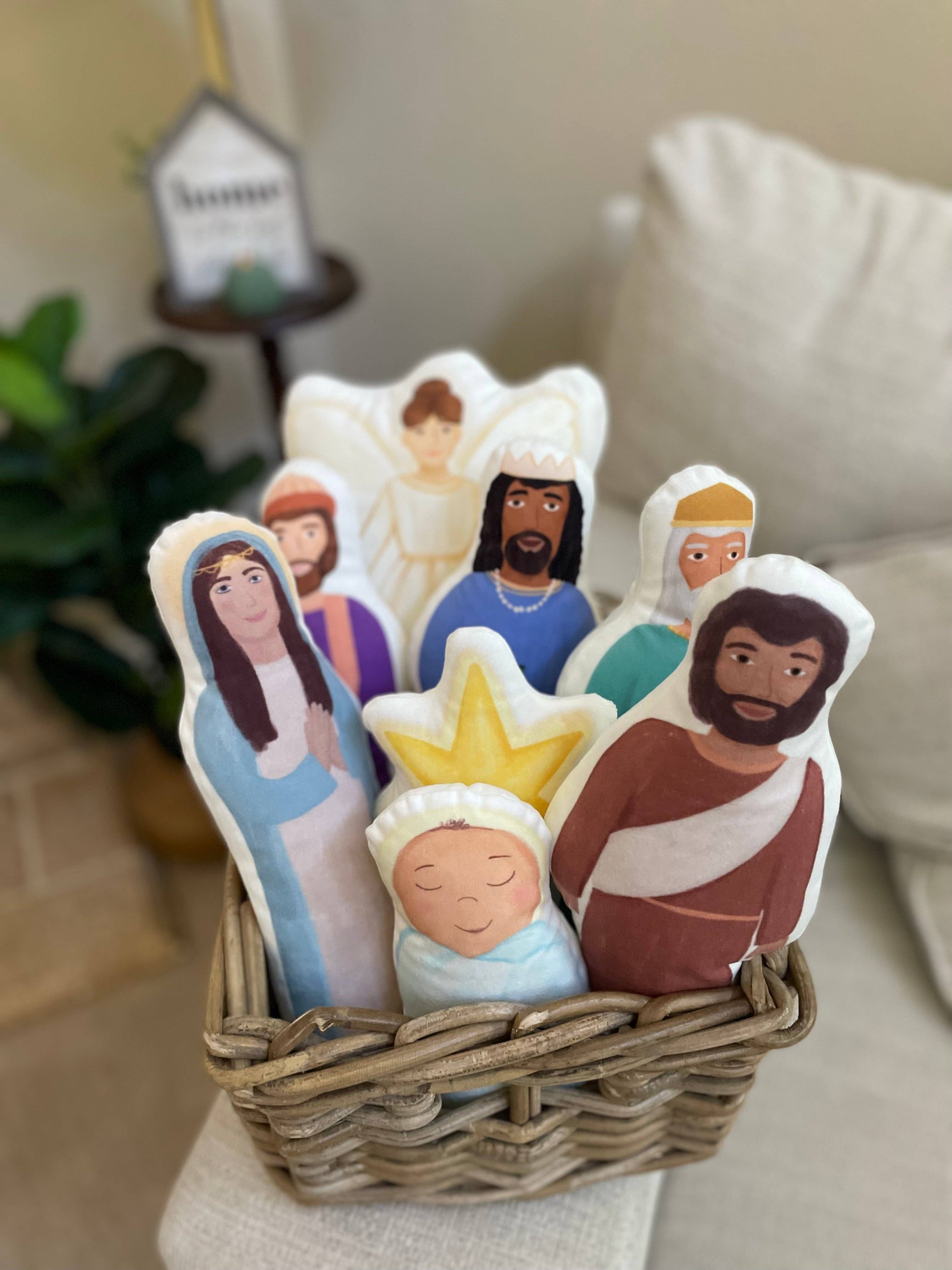 Friends of the Faith - Wholesale Nativity Scene Decor - Nativity Plush Pals, Christmas Stuffies, Bible Stuffed Dolls2