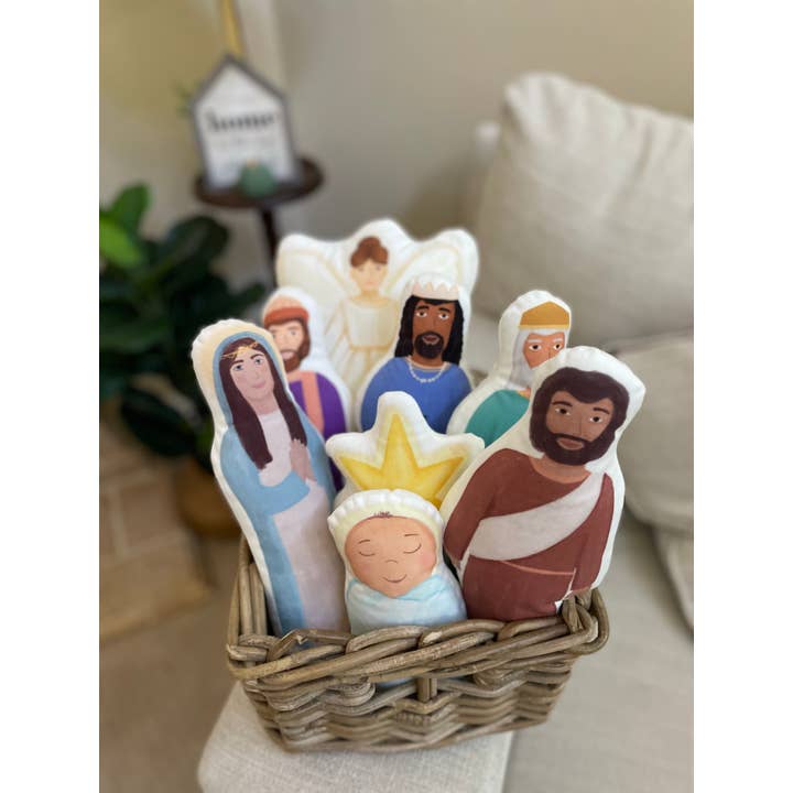 Friends of the Faith - Wholesale Nativity Scene Decor - Nativity Plush Pals, Christmas Stuffies, Bible Stuffed Dolls2