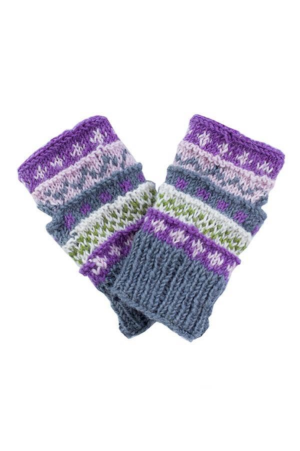 Lakhays Collection Inc. - Wholesale Hand Warmer - Winter Hand-Knit Wool Unisex Handwarmer Fingerless Gloves4