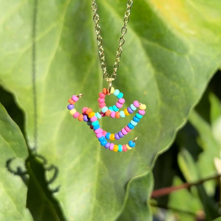 MorninGloria's - Wholesale Pendant/Charm Necklace - Beaded Initial Necklace6