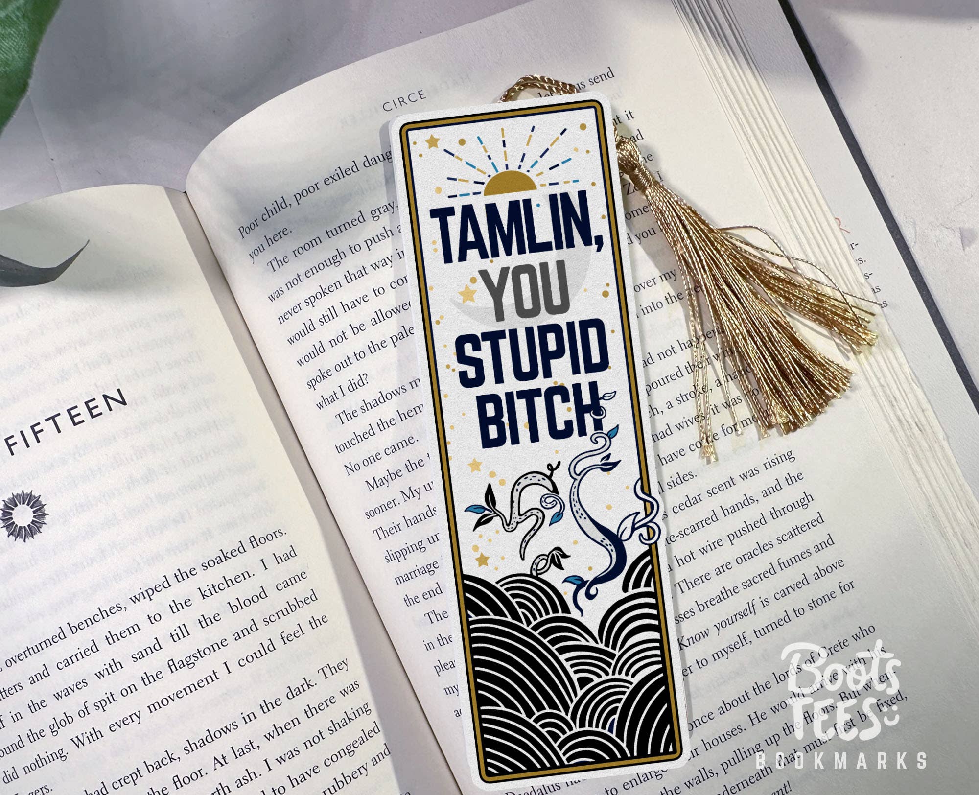 BootsTees - Wholesale Bookmark - ACOTAR Bookmarks, 6" Court of Thorns and Roses Quote Reading2