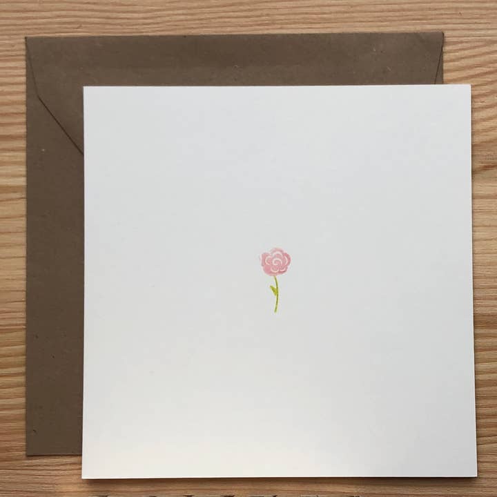 Kaart Lovely Flower voor wholesale door Teddy's