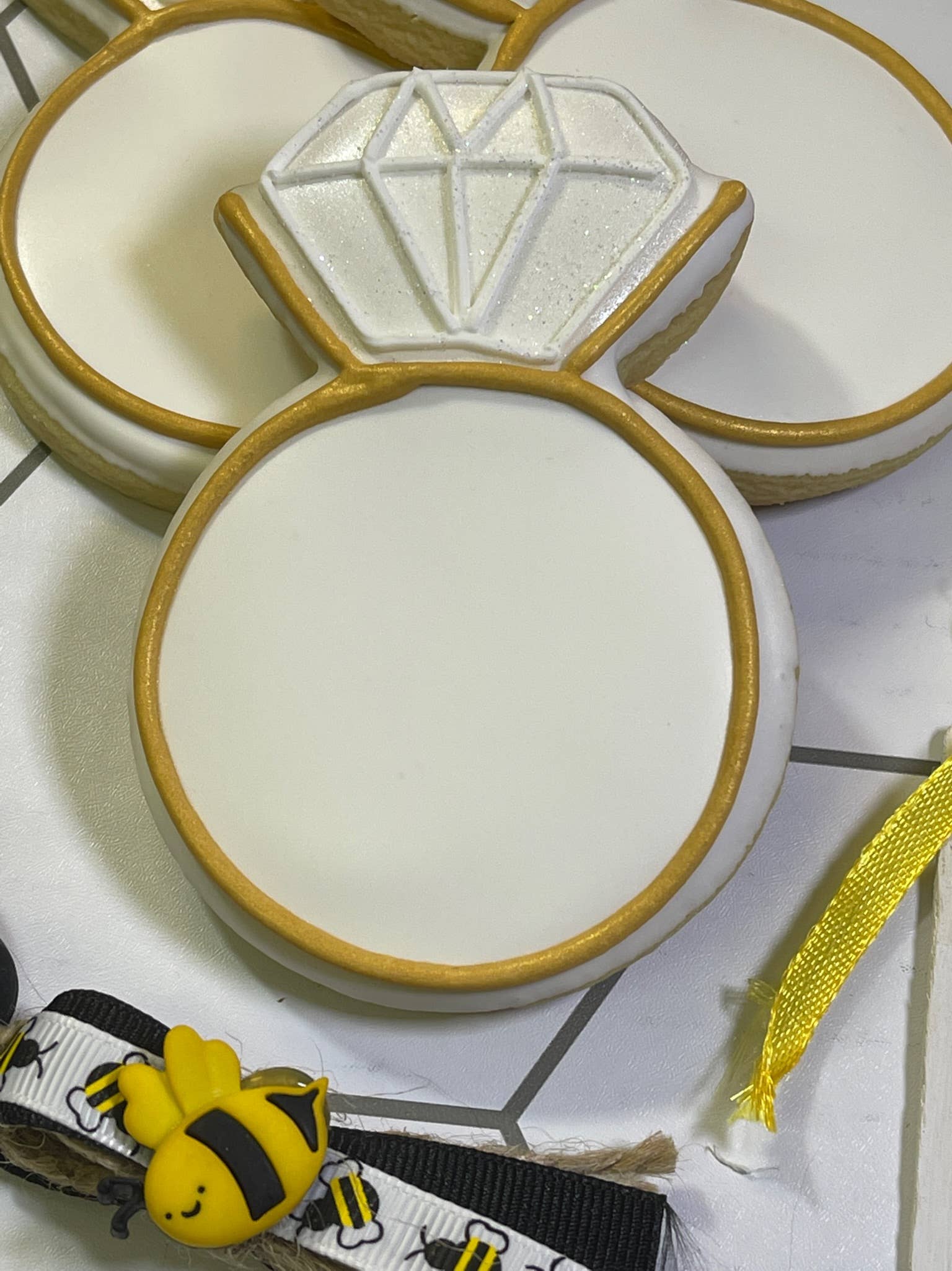 Sugar Beez - Wholesale Cookie - Engagement Ring Cookie2