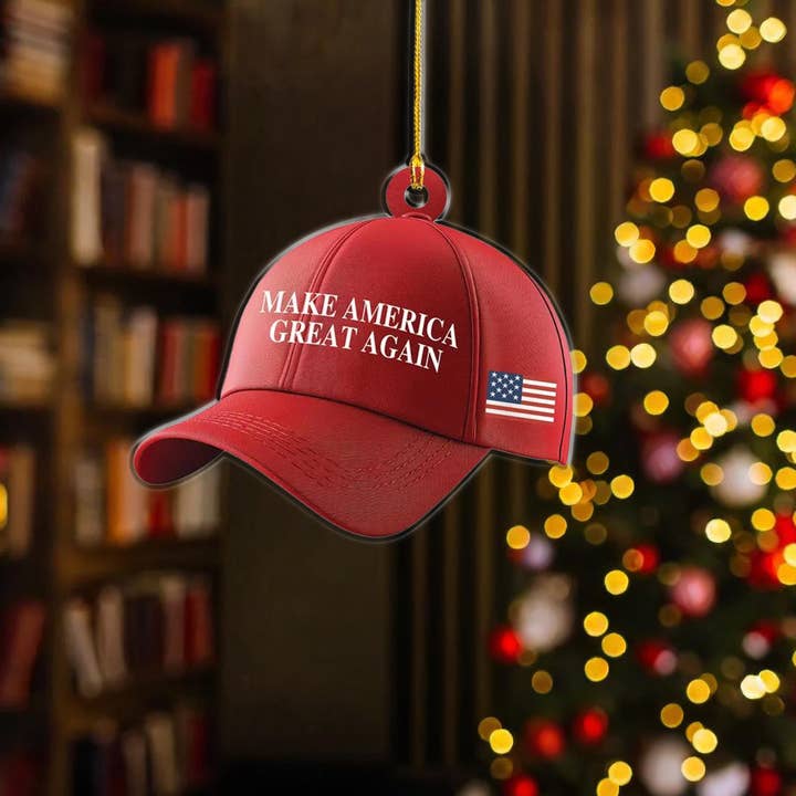 Embrova - Wholesale Ornament - Make America Great Again Acrylic Ornament1