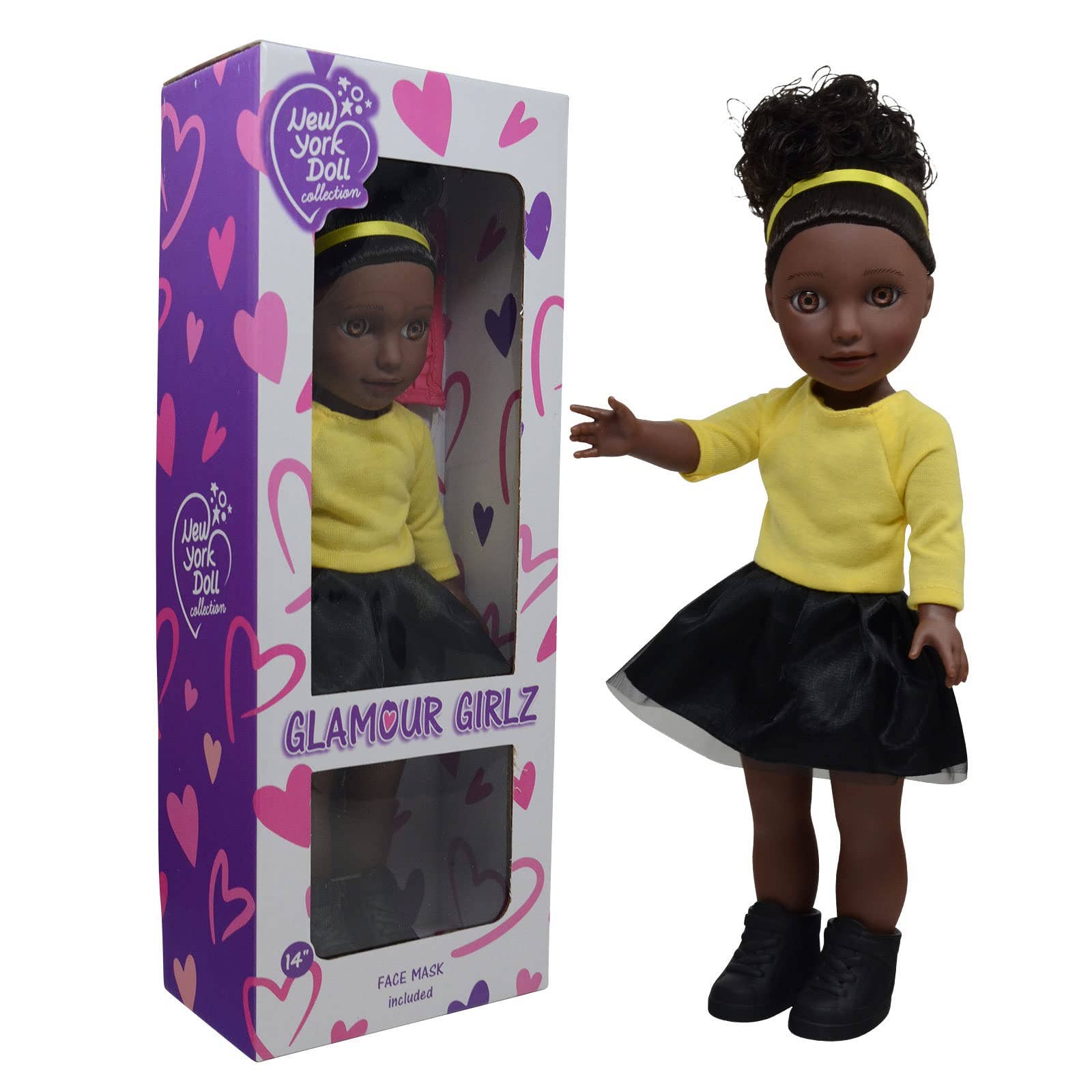 The New York Doll Collection - Wholesale Doll - Kids - Glamour Girlz 14" Poseable Fashion Doll6