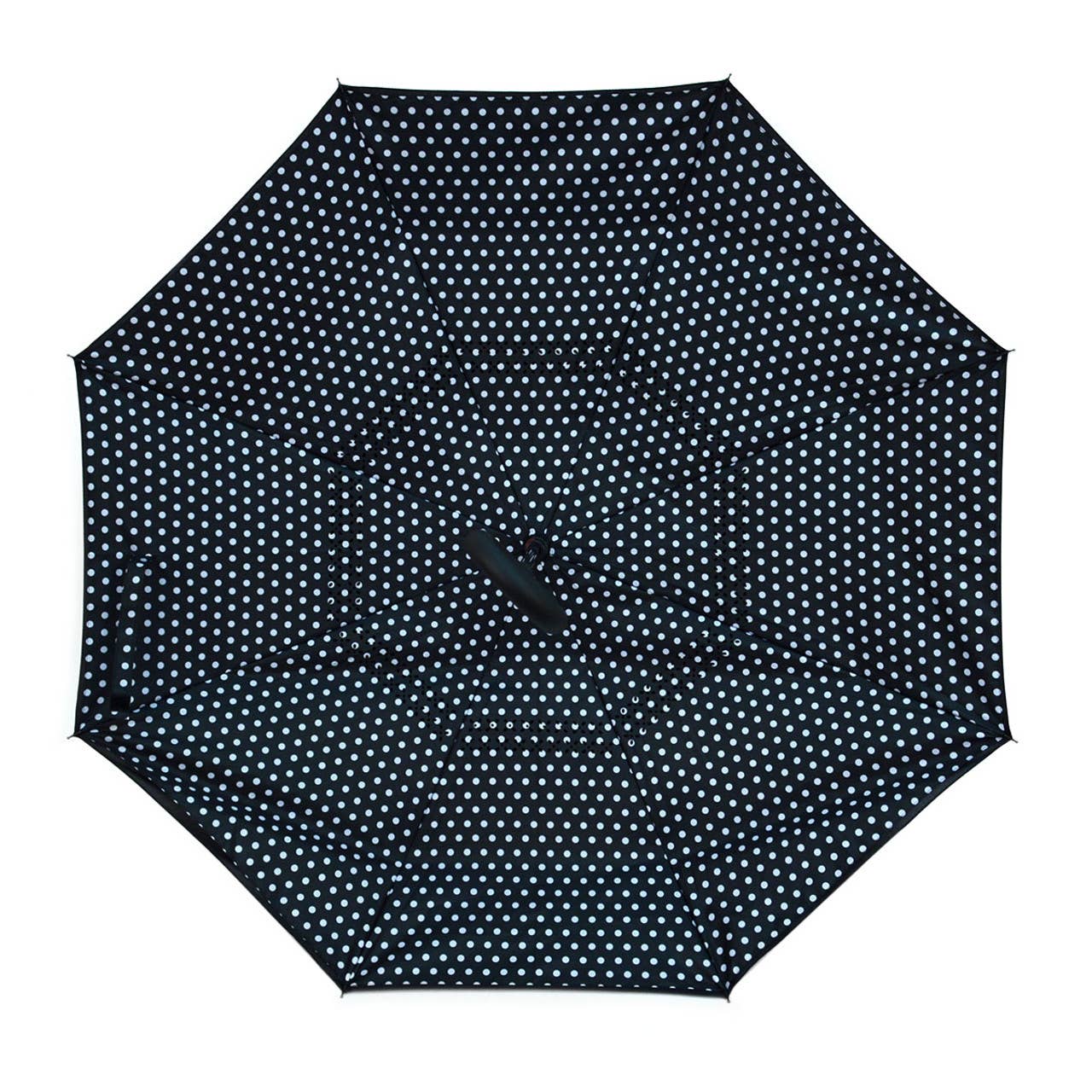 Selini New York - Wholesale Umbrella - Unisex - Polka Dot Double Layer Inverted Umbrella5