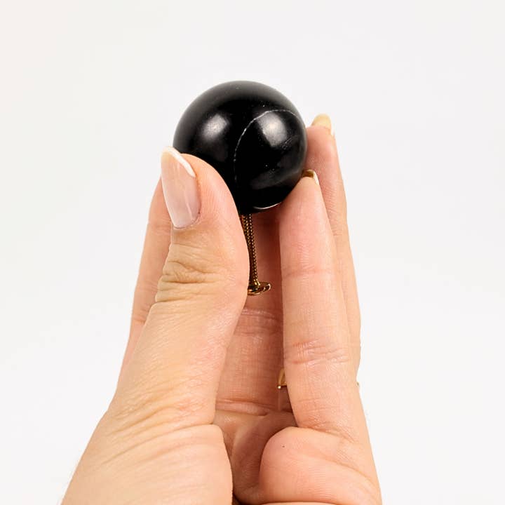 PIETRA DI CASA - Wholesale Knob/pull - Small Round Knob Pair in Natural Stone2