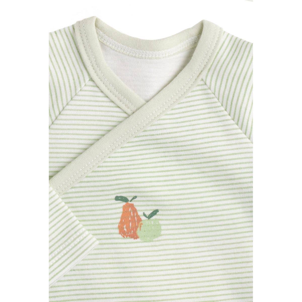 Sauthon - Vendita all'ingrosso Tutina (senza piedini) - Neonati - Set da 3 body Botanica per bebè, taglia 3 mesi3