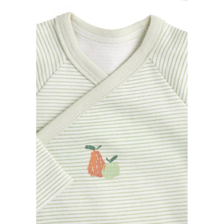 Sauthon - Vendita all'ingrosso Tutina (senza piedini) - Neonati - Set da 3 body Botanica per bebè, taglia 3 mesi3