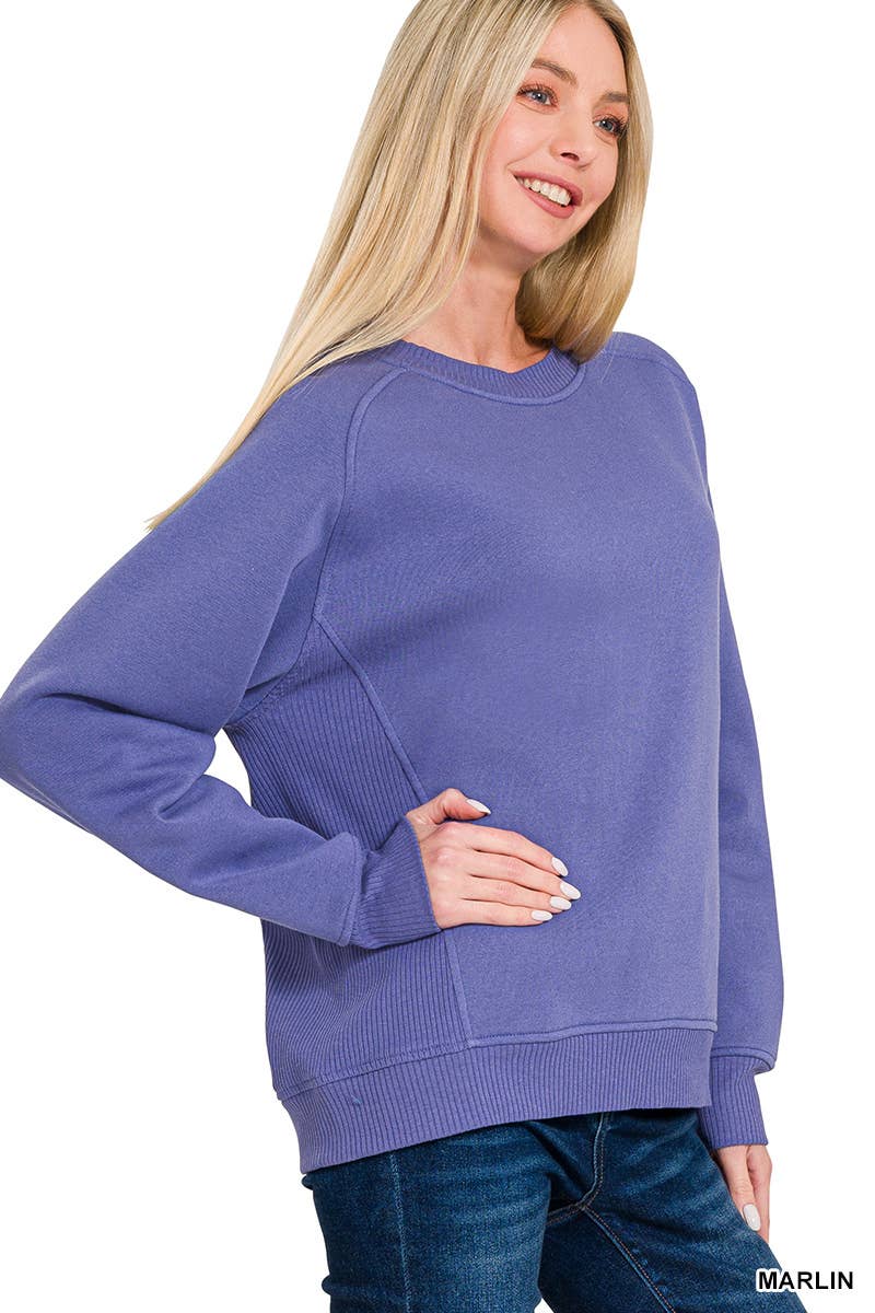 42POPS – wholesale Sweatshirt – Women's – ",.._ Fleece Round Neck Sweatshirts66