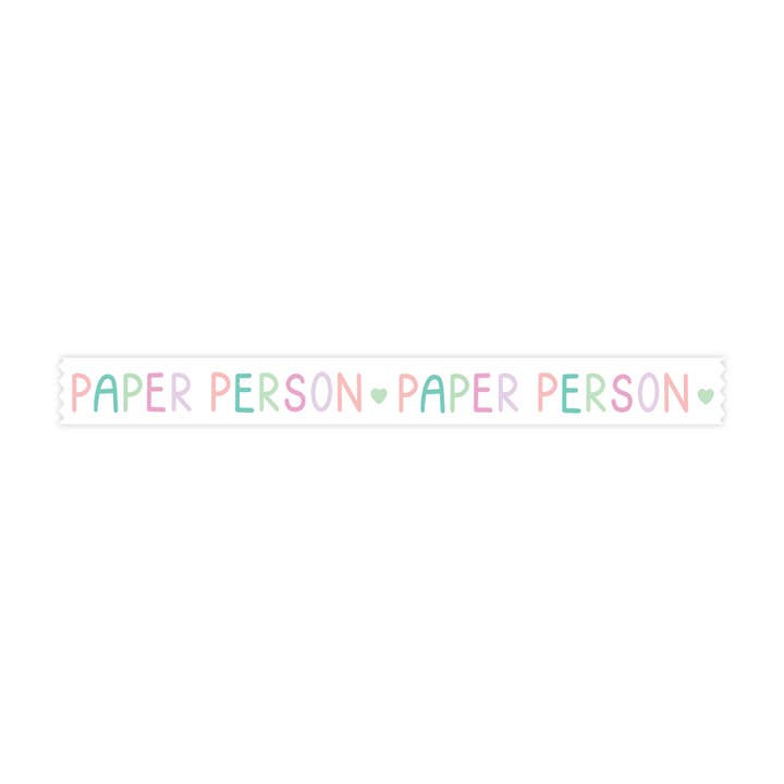 Paper Person II Washi Tape - 15mm for wholesale by The Paper + Craft Pantry