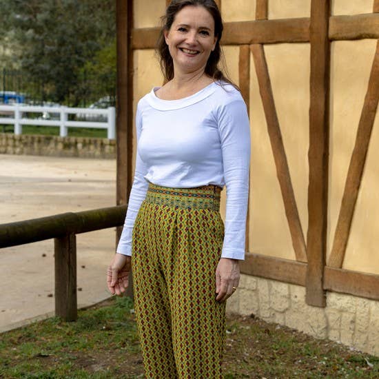 Paloma Pattern - Pants - FR 34/56, US 2/24, UK 6/28 for wholesale by Coralie Bijasson