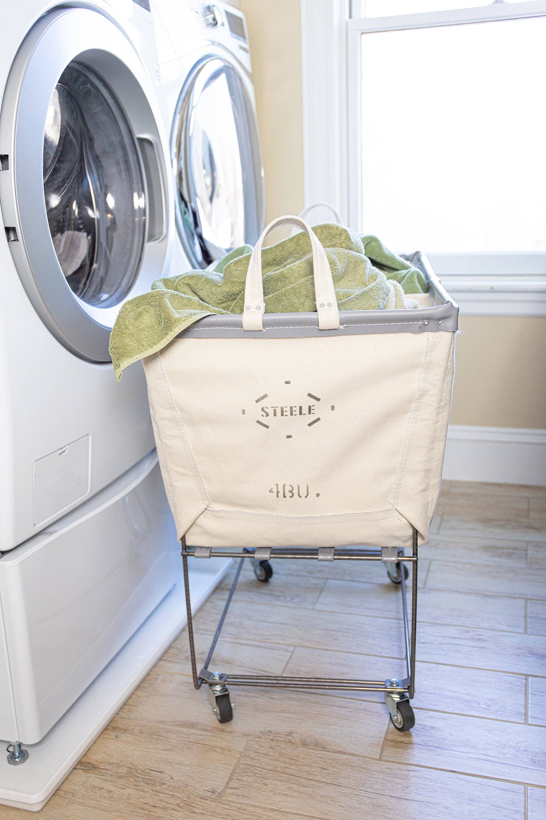 Steele Canvas Basket Corp. - Vendita all'ingrosso Cesti della biancheria - Camion sopraelevato in tela - Stile permanente 4 Bu3