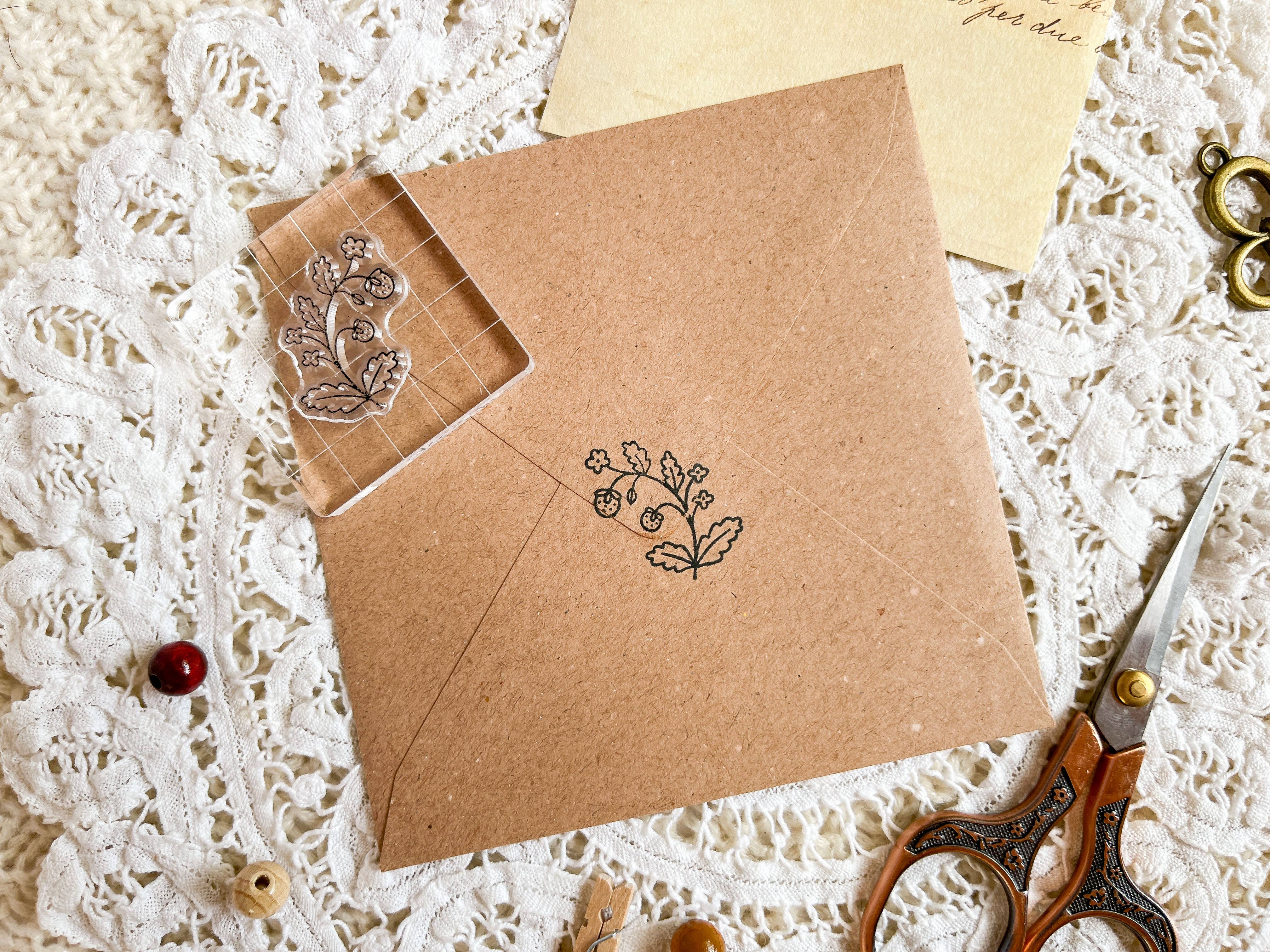 annalunakdraws - Wholesale Rubber/Decorative Stamp - Clear Stamp Set - Cottagecore Garden5