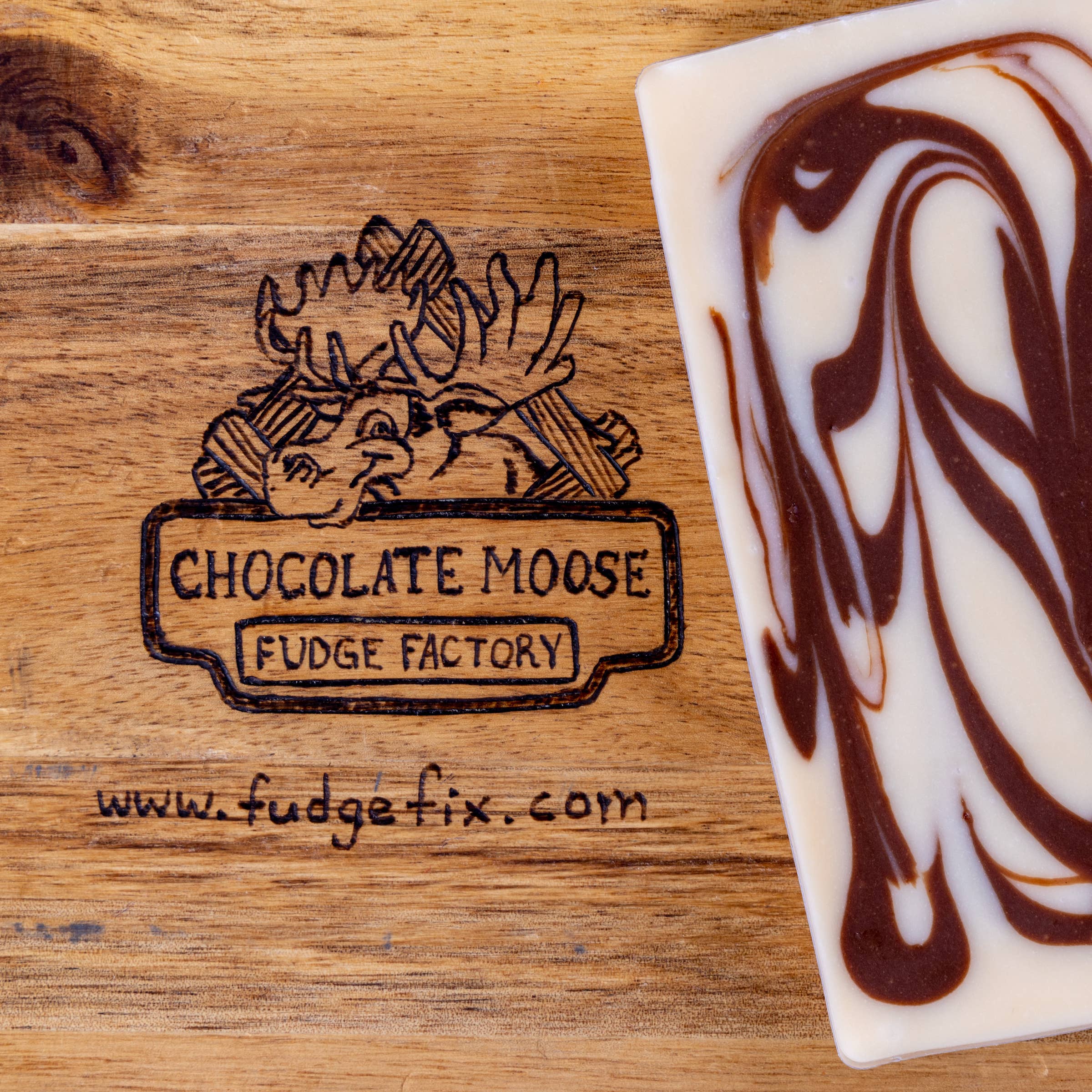 Chocolate Moose Fudge Factory - Wholesale Fudge - Fudge - Moose Mud 110g2