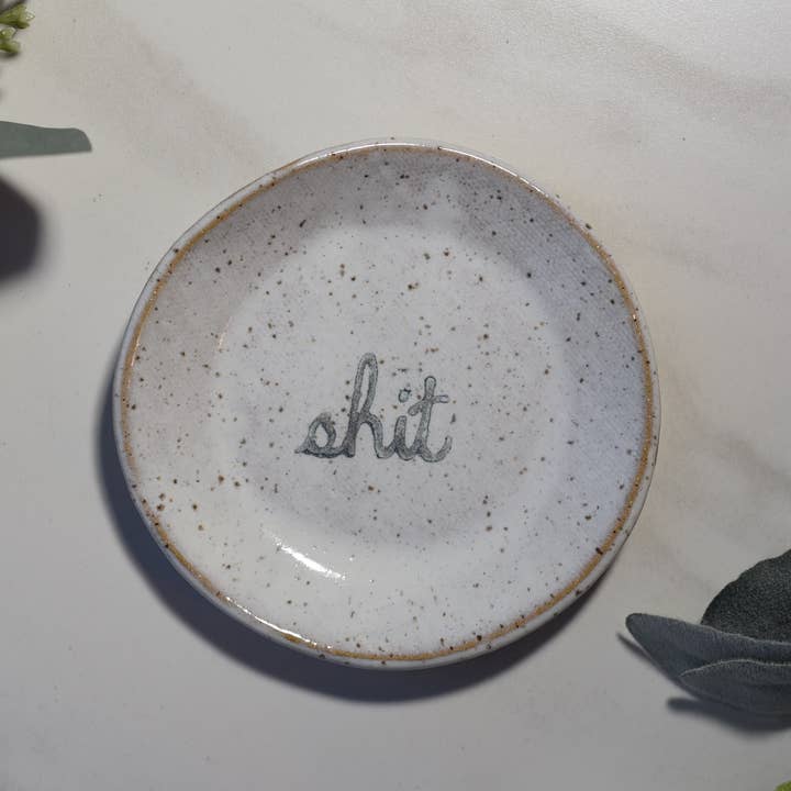 Mud & Maker - Wholesale Jewelry Dish - Mini Plate - Shit