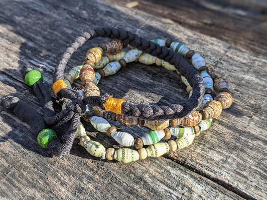 Lumago Designs – Pulseira de missangas por atacado – Becky & Jo - pequenas pulseiras artesanais de amizade2