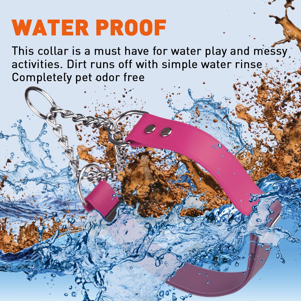 Dogline - Wholesale Pet Collar - Dog - Biothane Collar - Herm Sprenger Assembly Chain20