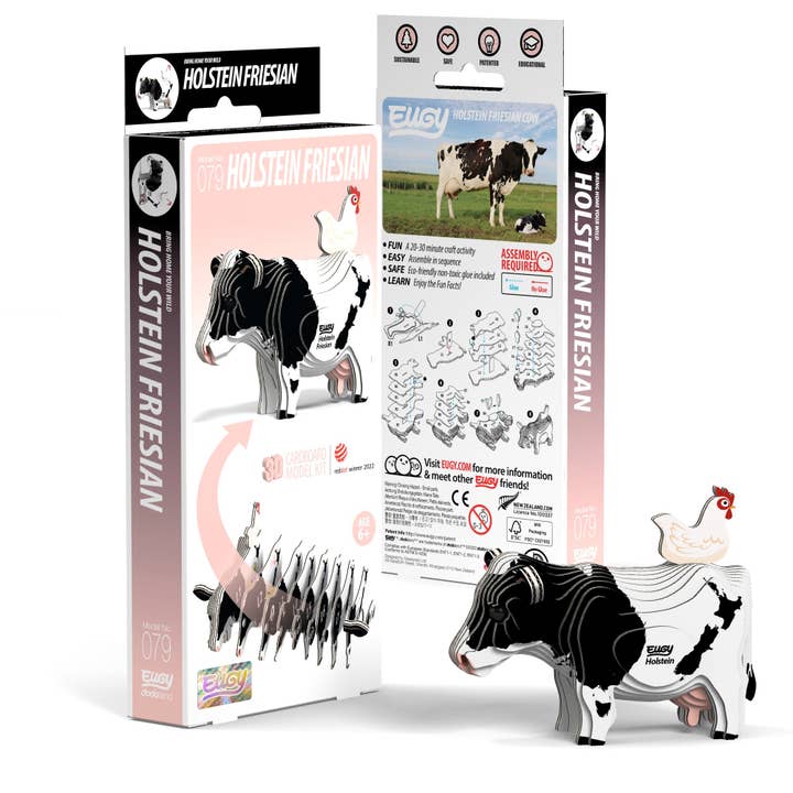 EUGY Holstein Cow 3D Puzzle and other Purchase Wholesale holzperlen. Free Returns & Net 60 Terms on Faire trending on Faire.