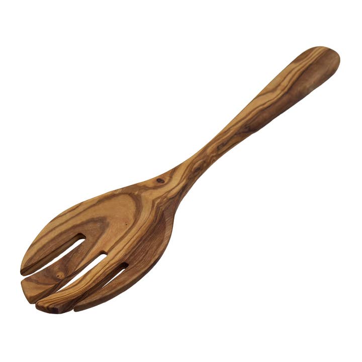 medina mood - Venta al por mayor Utensilio para servir - Tenedor de servir "Plaisir" de madera de olivo