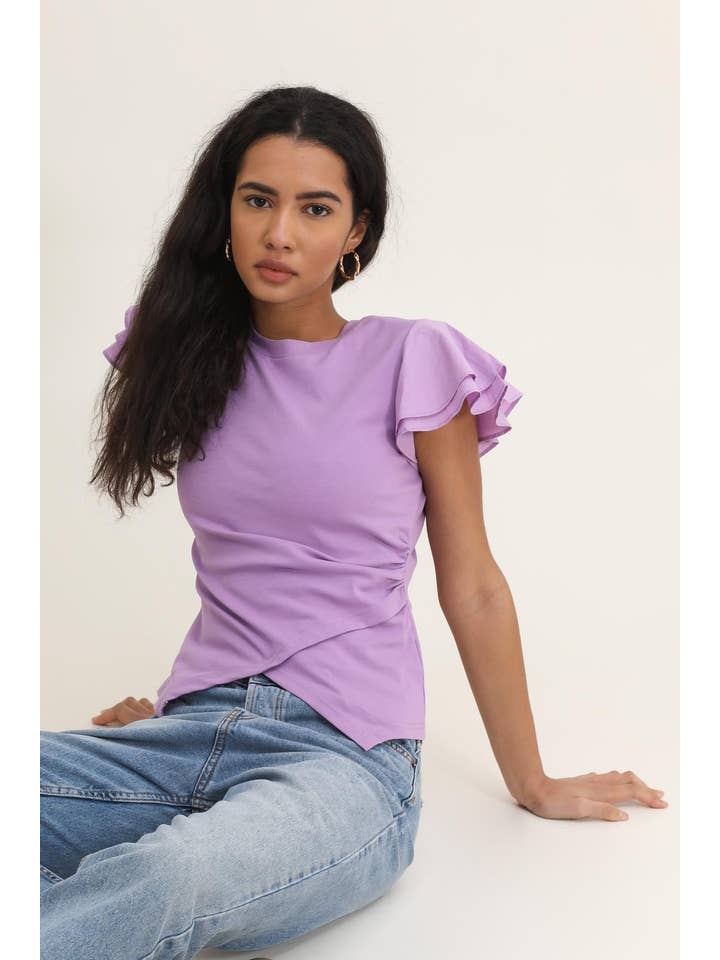 GOLDEN LIVE PARIS - Wholesale T-Shirt (Graphic) - Women's - CECILIA 230051 top2