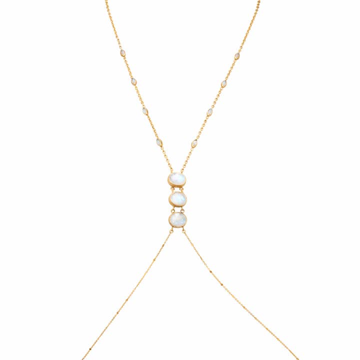 The MOONLIGHT GODDESS Body Chain for wholesale by The World Of INDAH
