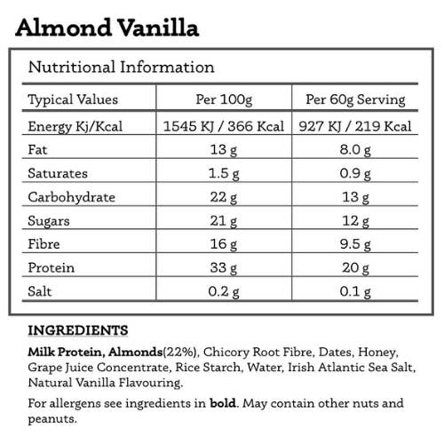 All Real Nutrition - Wholesale Snack Bar - Almond Vanilla 100% Natural Protein Bar2