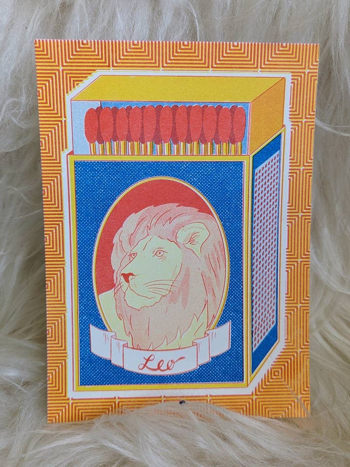 Leo Risografi Tryk | 5"x7" for engroshandel hos Christina Hu