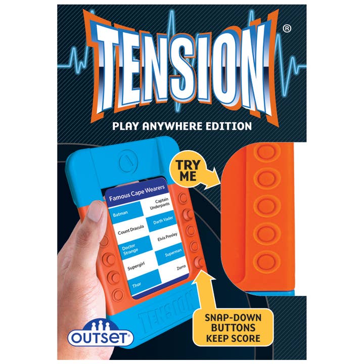 Outset Games and Cobble Hill Puzzles - Wholesale Card Game - 🎉 Tension: Travel Edition – The Fast-Paced Naming Game! 🚗