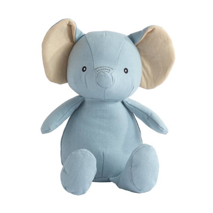 Living Textiles - Wholesale Stuffed/plush toy – Kids & baby - Linen Animal - Eddie the Elephant - Large0