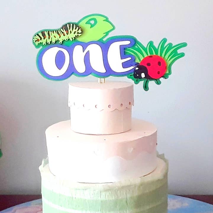 Dream Events in Paper – wholesale Cake/cupcake topper – Bug Themed Cake Topper6