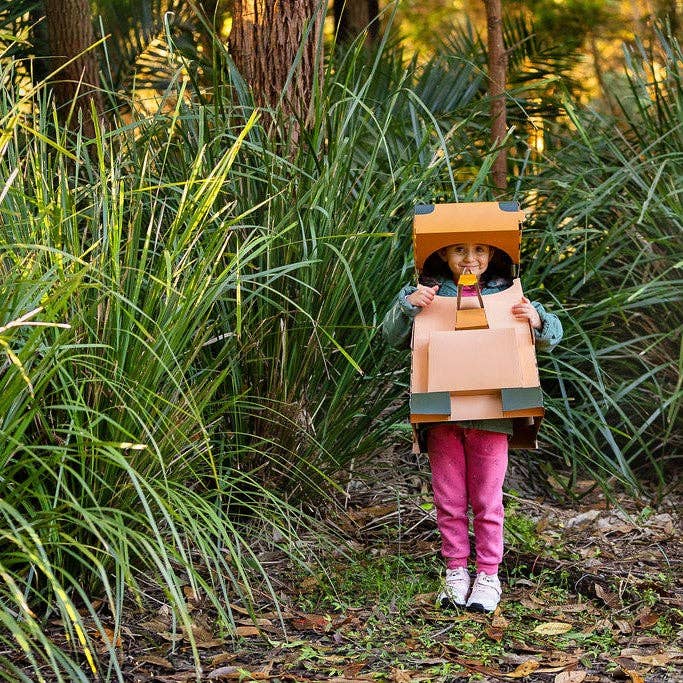 Paper Pops - Wholesale DIY craft kit – Child - 3D Cardboard Kangaroo Costume Kit - Mila the Kangaroo4