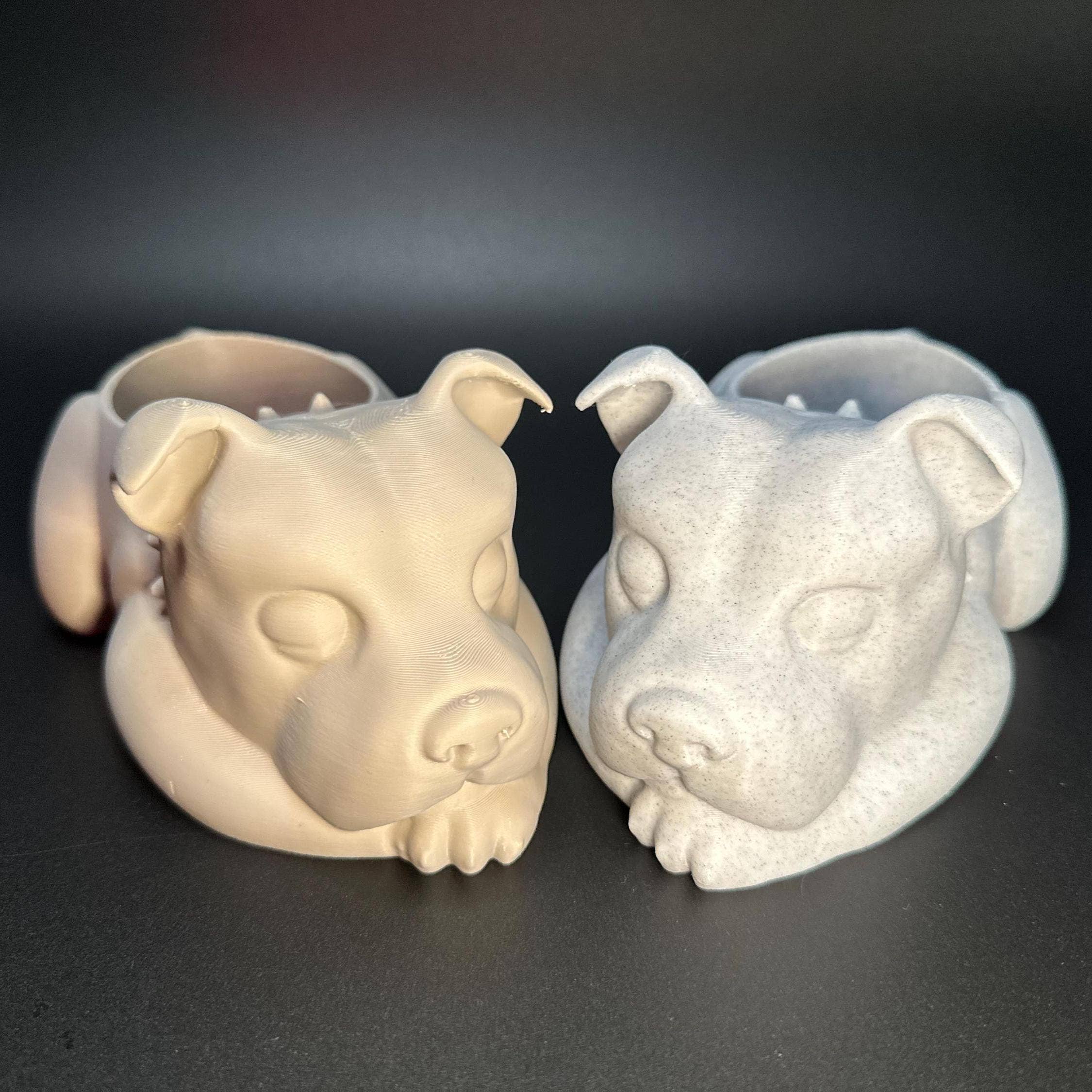 <3 Studio - Wholesale Plant Pot - Unique Planter: Staffordshire Bull Terrier - Succulent & Desk Companion for Dog Lovers9