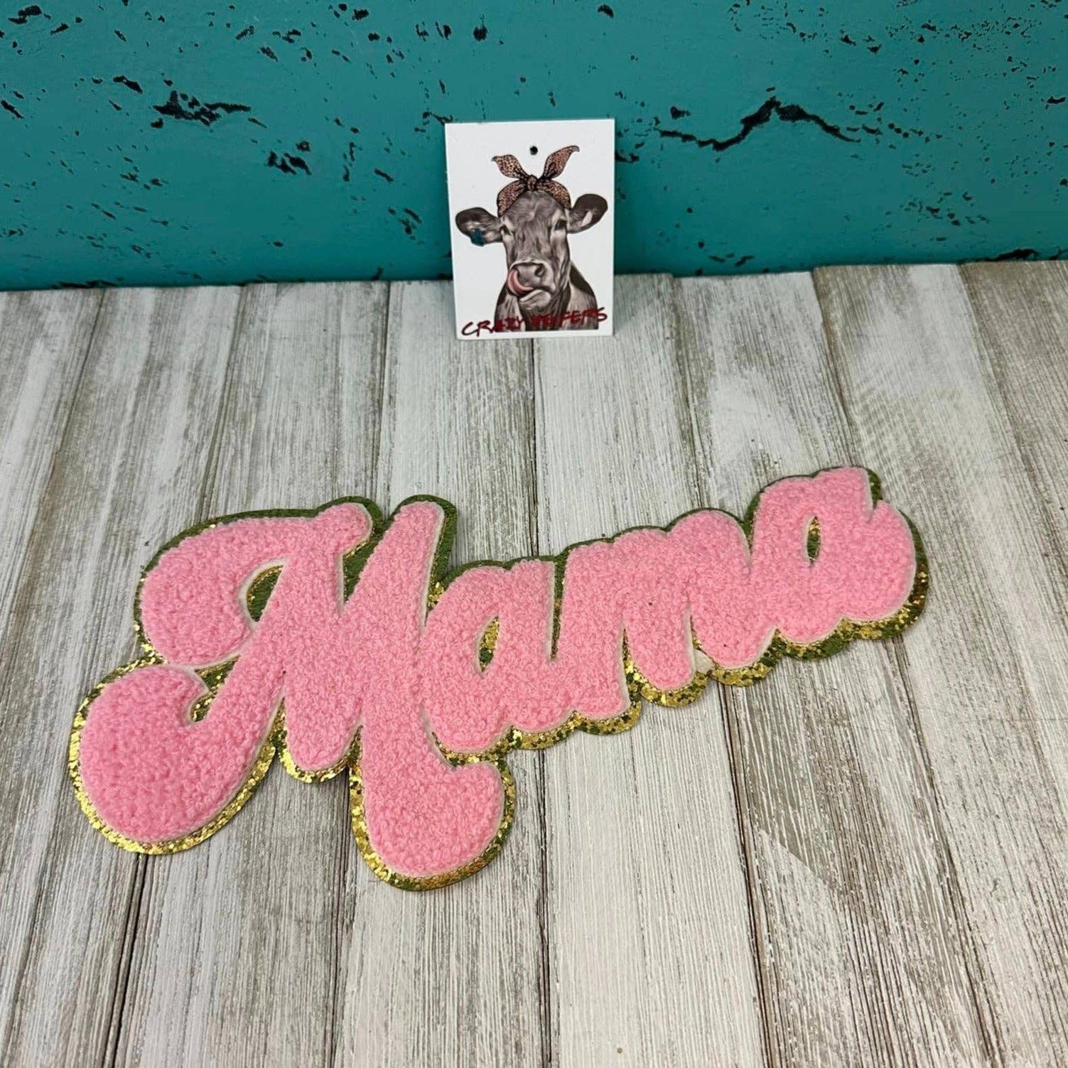 Crazy Heifers Wholesale - Wholesale Patch - Chenille MAMA & WEEKEND Patch-Iron on-NEW COLORS3