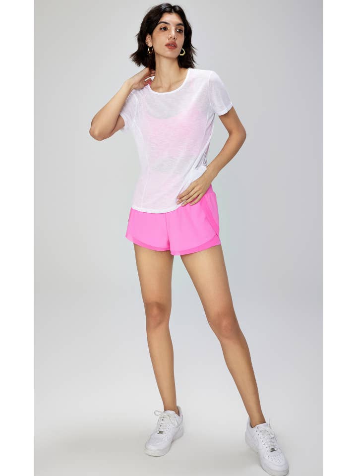 91thelabel - Wholesale Athletic Top - Women's - Gillian Open Back Cover Up Active T-Shirt