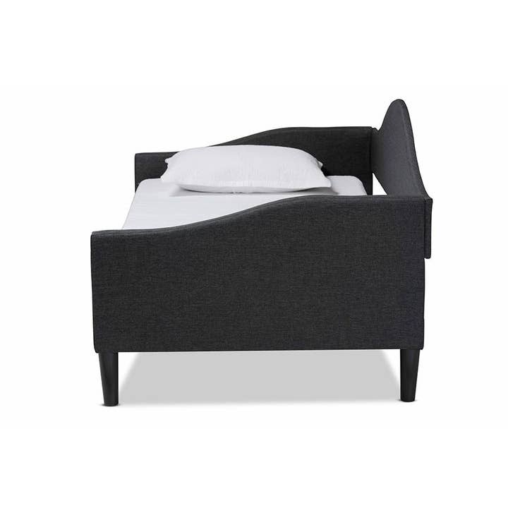 Greenwestons - Wholesale Bed - Green's Studio Milligan Modern and Contemporary Charcoal Fab